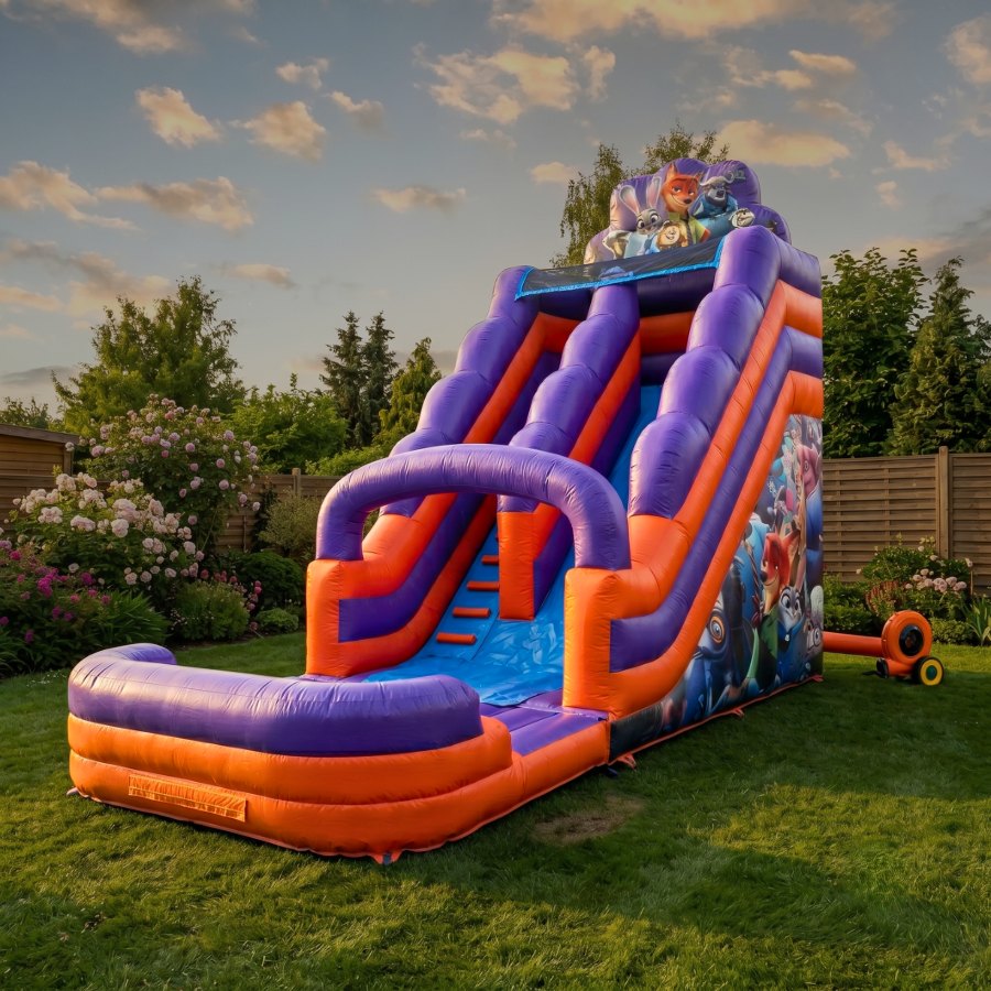 ZooMania Inflatable Slide (Normal)