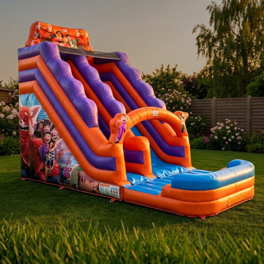 Turning Red Inflatable Slide (Normal)